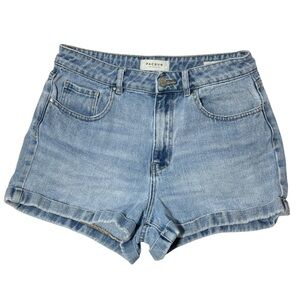 PACSUN cuffed denim jean Mom short sz 29 sewn cuff